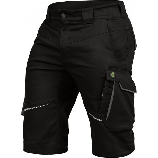 Leibwächter Herren Arbeitshose Short schwarz/grau Gr. 48