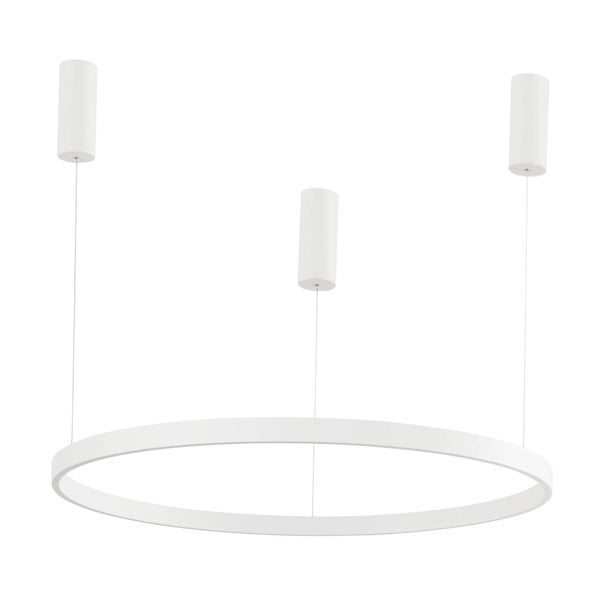 Arcchio LED Answin (Modern) in Weiß aus Metall (1 flammig, ) Wohnzimmerleuchte