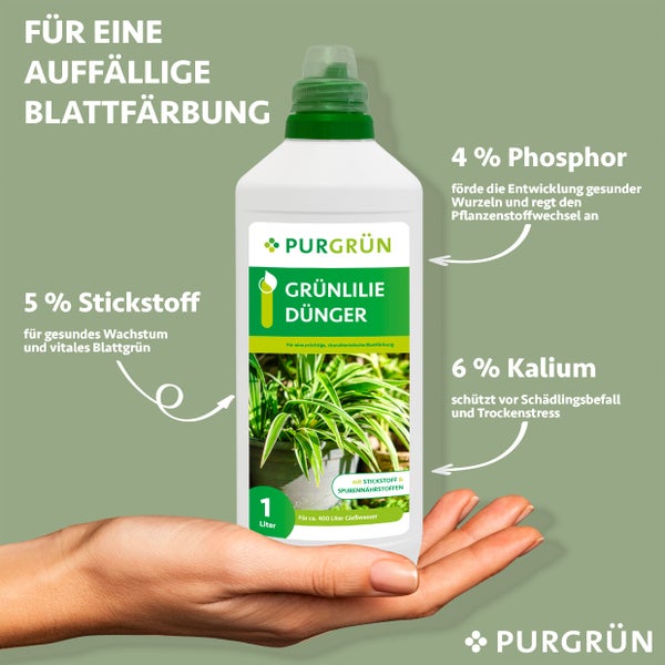 Purgrün Grünlilie-Dünger 1 Liter