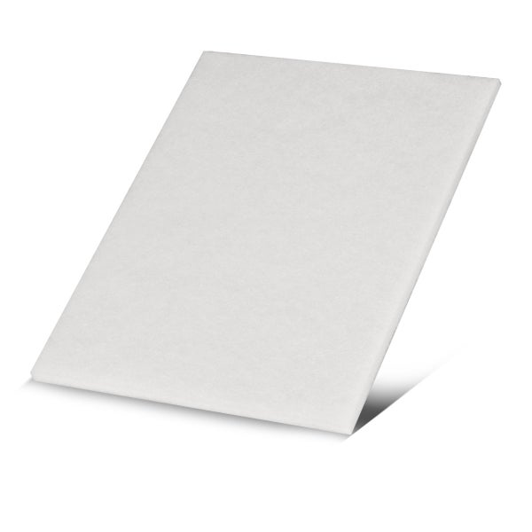 Rechteckige Platte aus Filz als Unterlage