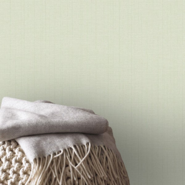 Vliestapeten Textil Isabelle LichtGr�n