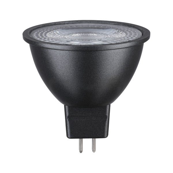 Standard 12V LED Reflektor GU5,3 3er-Set 3x450lm 3x6W 2700K Schwarz
