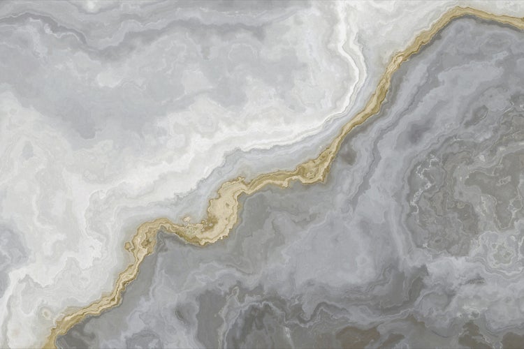 Nahaufnahme einer Onyx-Marmorplatte mit Maserung