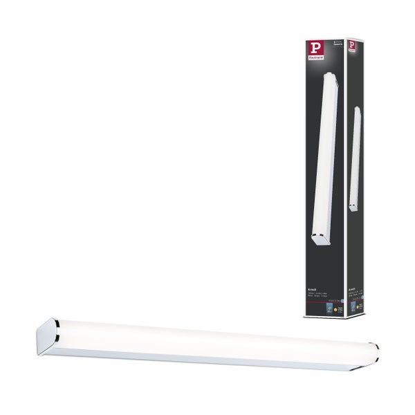 Selection Bathroom LED Wandleuchte Arneb IP44 3000K 1000lm 230V 12,5W Chrom