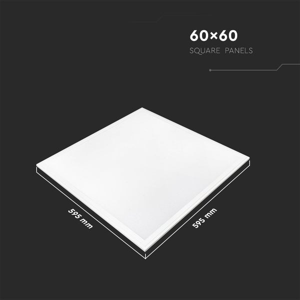 V-TAC VT-645-1 - Weiße LED-Paneele - 60x60 - IP20 - 45W - 4830 Lumen - 6400K - 5 Jahre 6