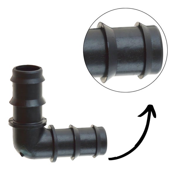 PE Winkel 16 mm – PE-Rohr Winkelstück