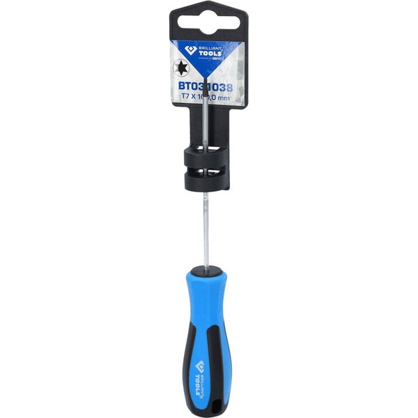 BRILLIANT TOOLS Schraubendreher TORX T7 x 100 mm - BT031038