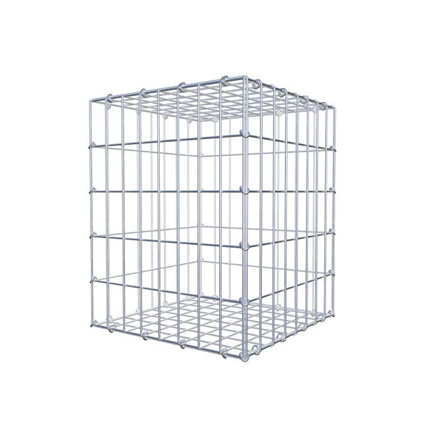 Gabione 50 cm x 40 cm x 40 cm (L x H x T), Maschenweite 5 cm x 10 cm, C-Ring