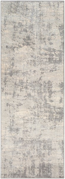 Abstrakt Moderner Teppich Grau/Elfenbein 140x200 cm VICTOIRE