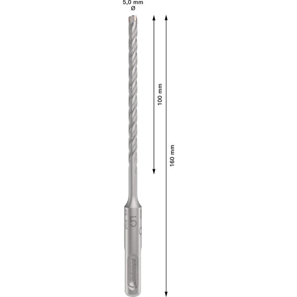 Bosch PRO SDS plus-5X Hammerbohrer 5 x 100 x 160 mm - 2608833772