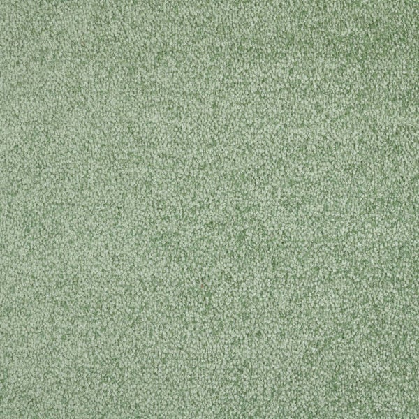 Salbeigrün Teppich Fliesen Teppichfliesen selbstliegend grün für Wohnzimmer und Schlafzimmer Veloursteppich als Fliesen in Hellgrün 50x50 cm