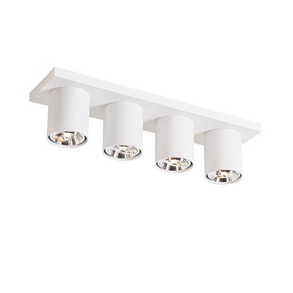 Deckenleuchte mit vier Strahlern