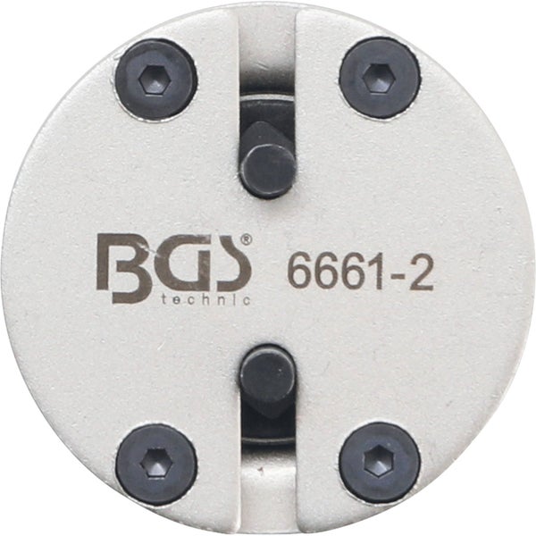 BGS Bremskolben-Rückstelladapter universal mit 2 Stiften - 6661-2
