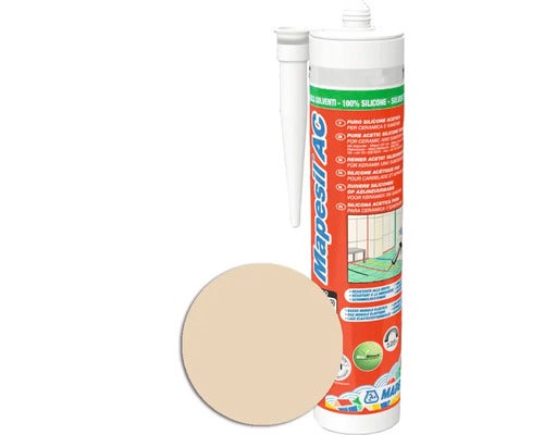 Mapesil AC Silikonkartusche mit Farbmuster