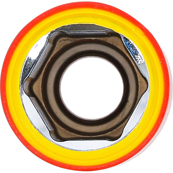 BGS VDE-Steckschlüssel-Einsatz Sechskant Antrieb Innenvierkant 12,5 mm (1/2) SW 19 mm - 72069