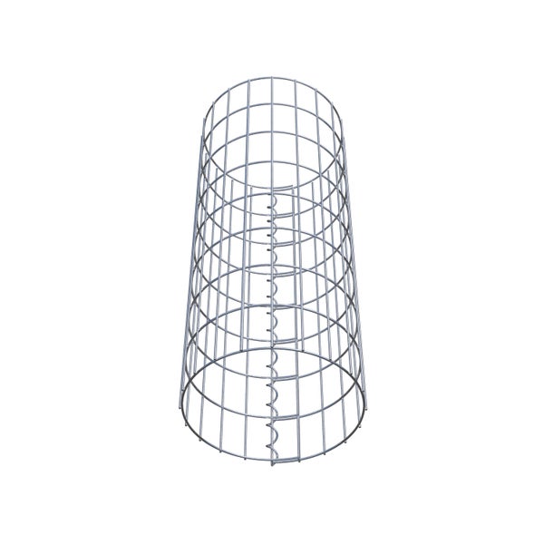 Gabionensäule Durchmesser 32 cm, MW 5 x 10 cm rund - Höhe: 0,80 m