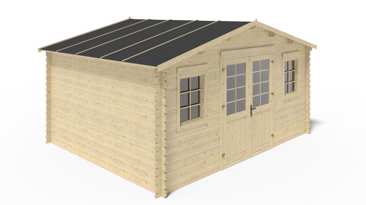 Gartenhaus, Gerätehaus 20m2 - 5x4m - 40mm