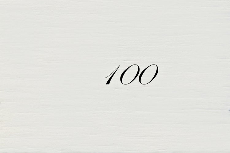 Zahl 100