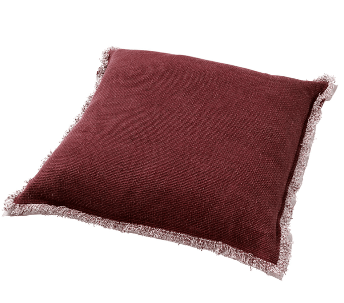 Burto Dekokissen - Unifarben 60x60 cm, Rot