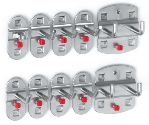 Mehrfachhakenleiste zur Wandmontage