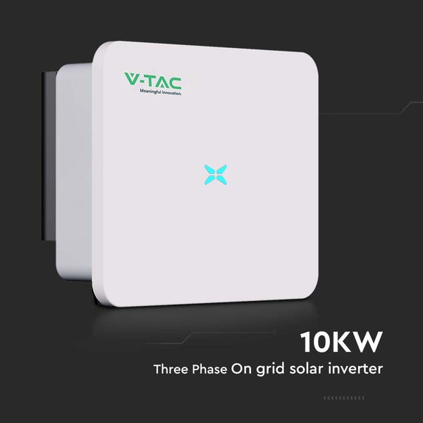 V-TAC VT-6610310 - Solar-Wechselrichter - dreiphasig - netzgekoppelt - 10 Jahre - IP66