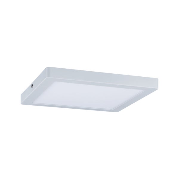 Quadratische LED-Deckenleuchte mit den Maßen 220 x 220 x 20 Millimeter