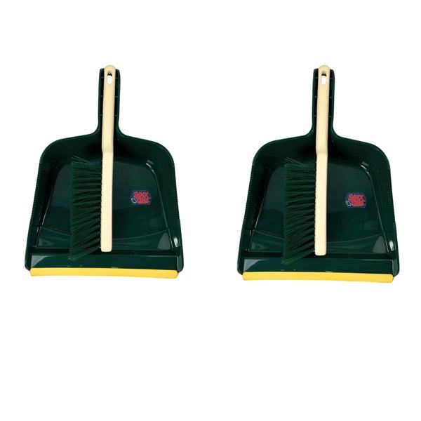 Zwei Kehrschaufel und Besen Sets
