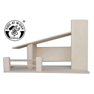 Corvus A600510 - Weihnachtskrippe Bastelvorlage, Krippe, Bausatz