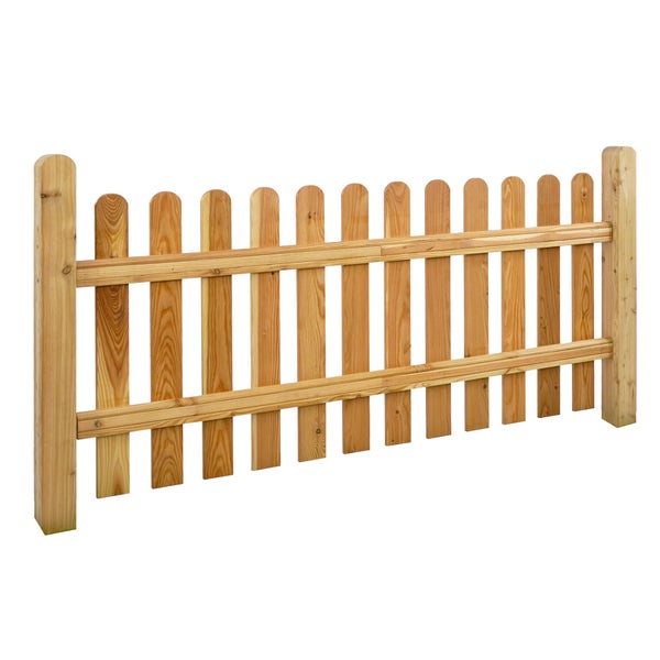 Holzzaun-Element für den Garten