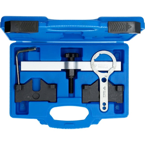 Nockenwellen Arretierungswerkzeugsatz im blauen Koffer