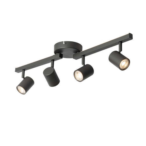 Deckenleuchte mit vier Strahlern