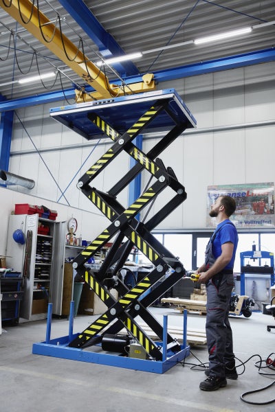 Hanselifter Hubtisch TRSHT 380V Hubhöhe 3000mm Tragkraft 1000kg