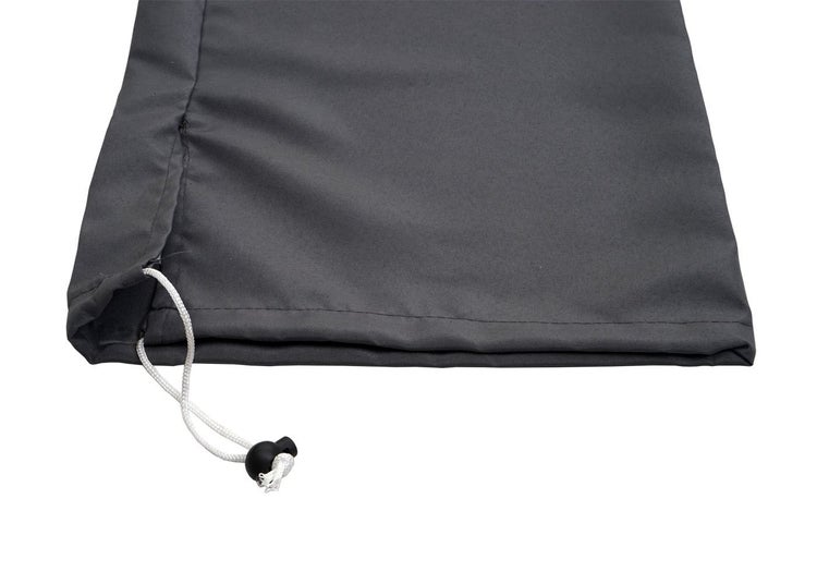 Graue Schutzhülle mit Kordelzug