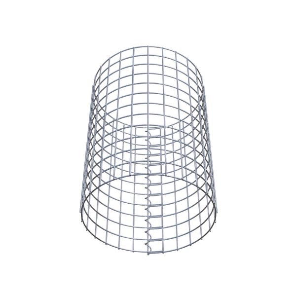 Gabionensäule Durchmesser 42 cm MW 5 x 5 cm rund - Höhe: 60 cm