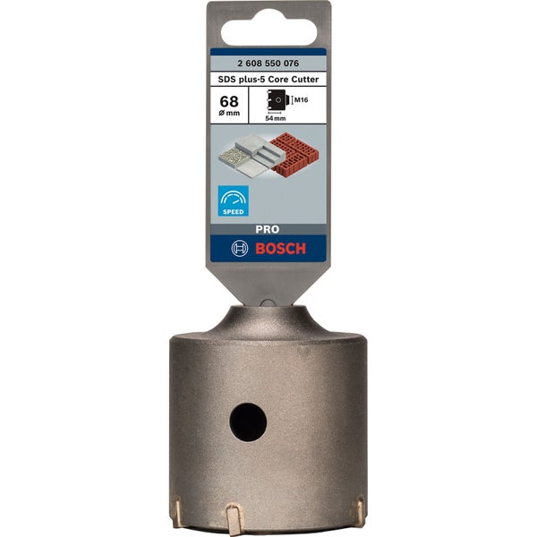 Bosch PRO SDS plus-5 Core Cutter 68 x 50 x 80 mm - 2608550076