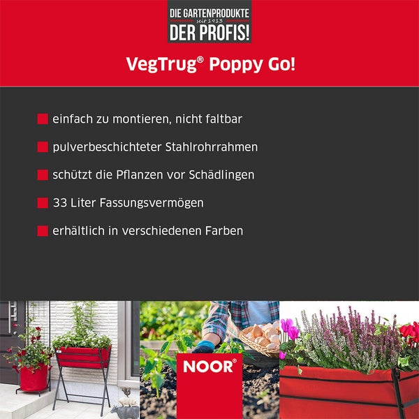 VegTrug® POPPY GO! - Grün - 65x42x79 cm
