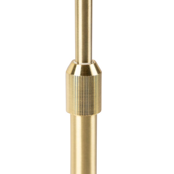 Tischlampe Gold / Messing verstellbar - Parte