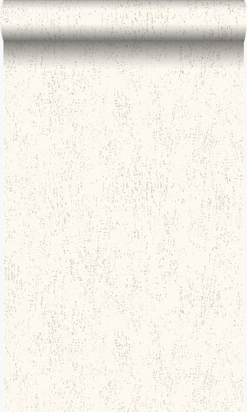 Origin Wallcoverings Tapete Metall-Optik Crême-Weiß - 53 cm x 10,05 m - 347610
