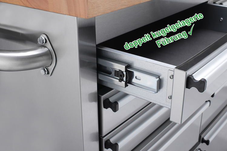 Rolle Baugewebe mit Darstellung der Produktvorteile: Wasserabfuhr, Erosionsschutz, Materialtrennung, Bauschutz, Filterwirkung