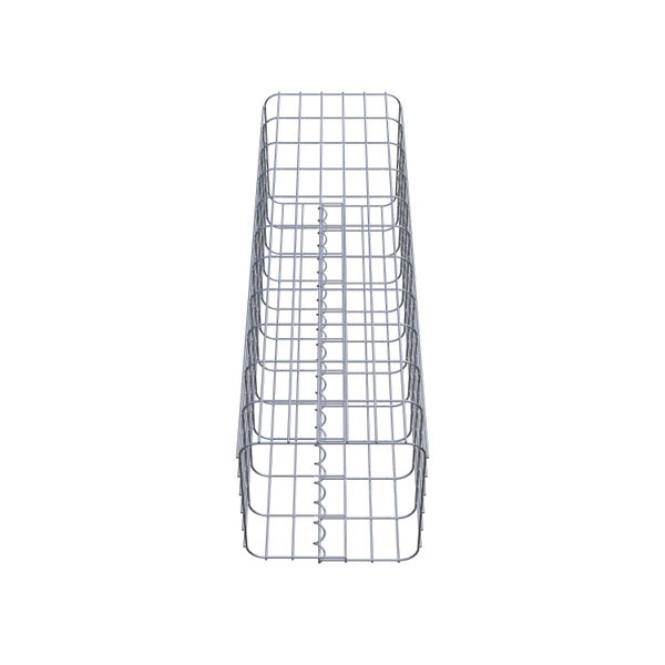 Gabionensäule 32 x 32 cm, MW 5 x 10 cm eckig - Höhe: 1,10 m