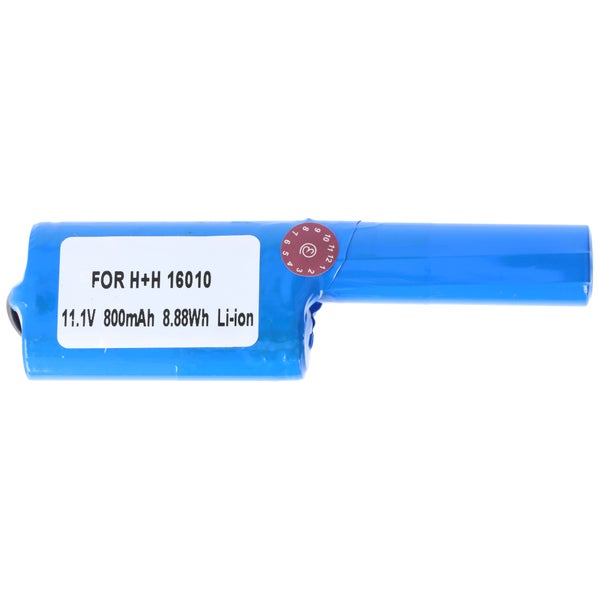Lithium-Ionen Akku 11,1 Volt 800 Milliamperestunden passend für H+H 16010