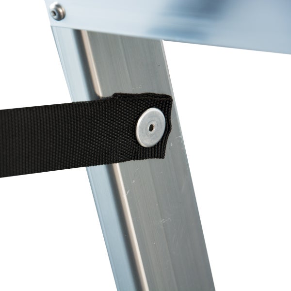 Krause Dopplo Stufen Doppelleiter 2x3 Stufen