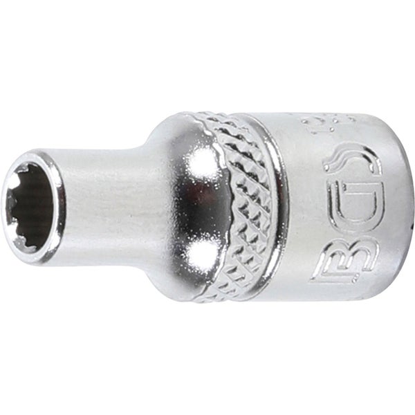 BGS Steckschlüssel-Einsatz Zwölfkant Antrieb Innenvierkant 6,3 mm (1/4) SW 4,5 mm - 10773