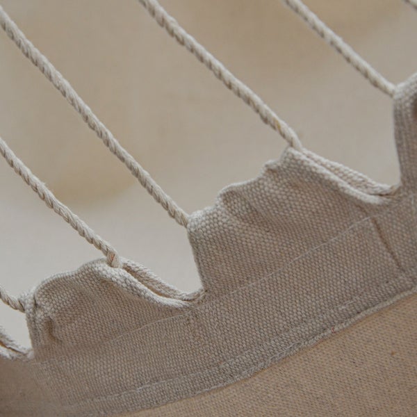 XL Hängesessel Relaxsessel 155x125cm bis 100kg in Beige