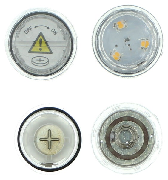 FRANK FLECHTWAREN | LED-Spot Highlight, 6er Set, KUNSTSTOFF, je Ø 3 x 2 cm, für den Außenbereich geeignet