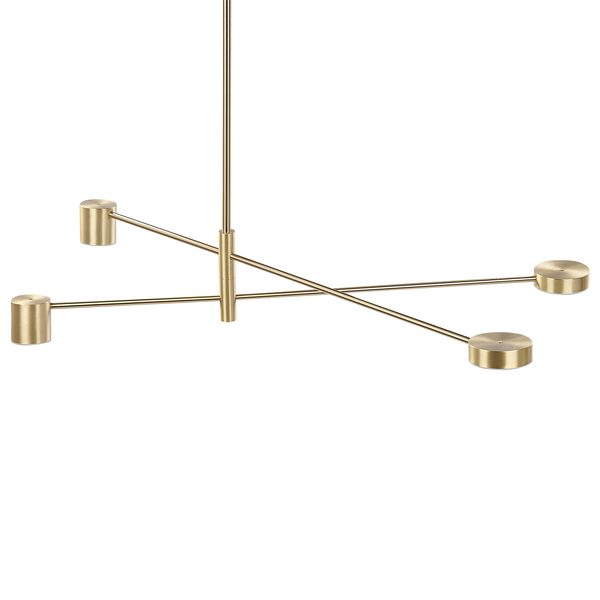 Hängeleuchte BANDON Metall Gold