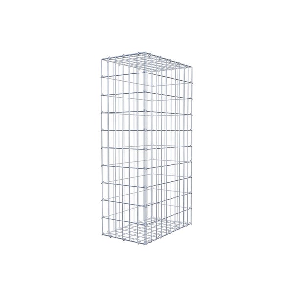 Gabione 100 cm x 50 cm x 30 cm (L x H x T), Maschenweite 5 cm x 10 cm, C-Ring