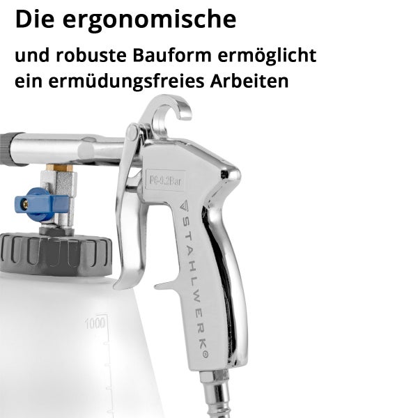 STAHLWERK Druckluft-Reinigungspistole RP-90 ST mit Tornado-Effekt