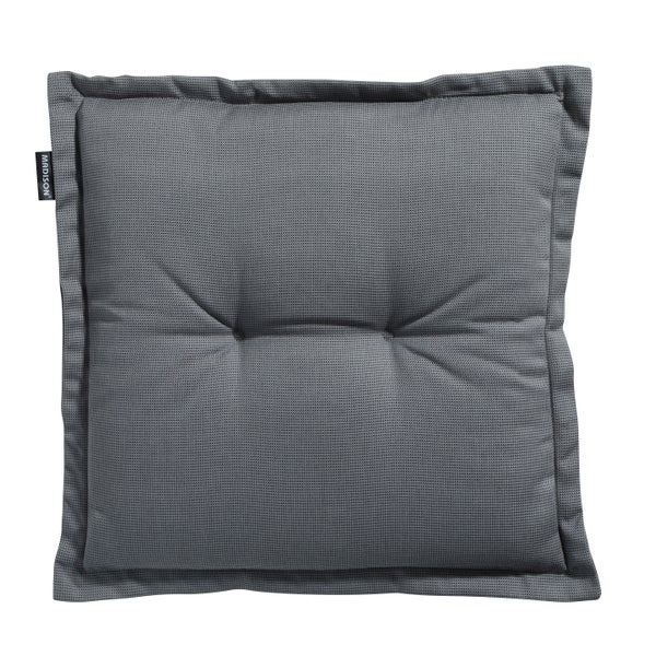 Sitzkissen Rib grau - Ca. 50x50 cm - 4er-Set