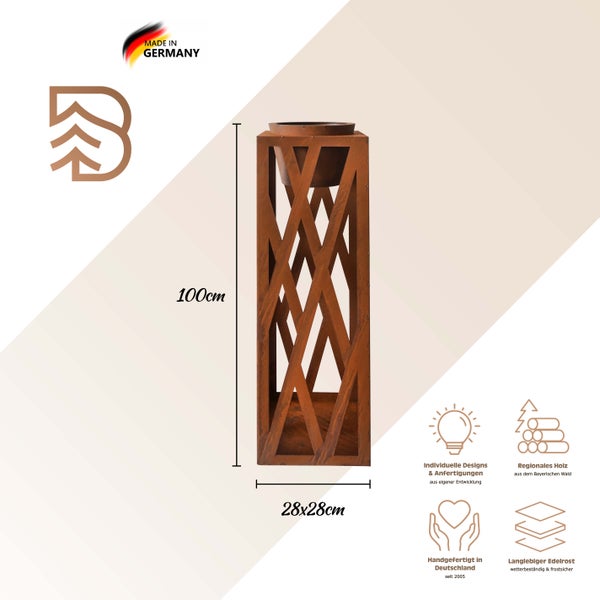 Detailansicht der EasySTOP Arretierfunktion aus Kunststoff an einer Metallschiene.
